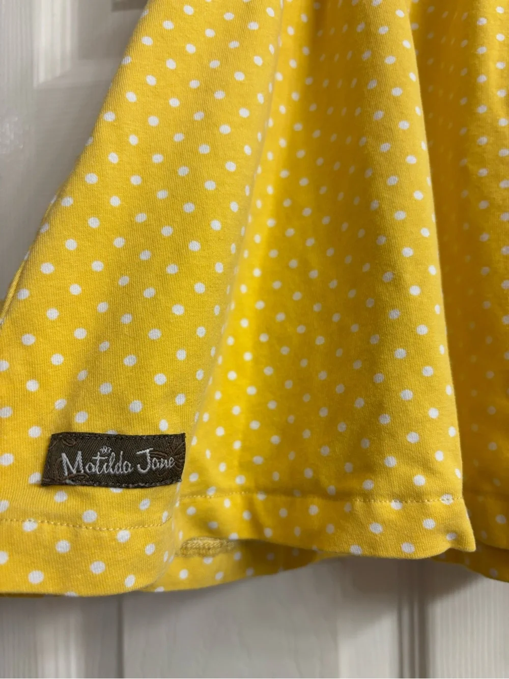 Matilda Jane Sun Flare Yellow Polka Dot Lap Dress